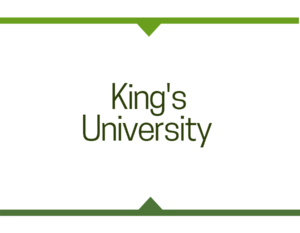 King's University - Edmonton, Alberta, Canada. 